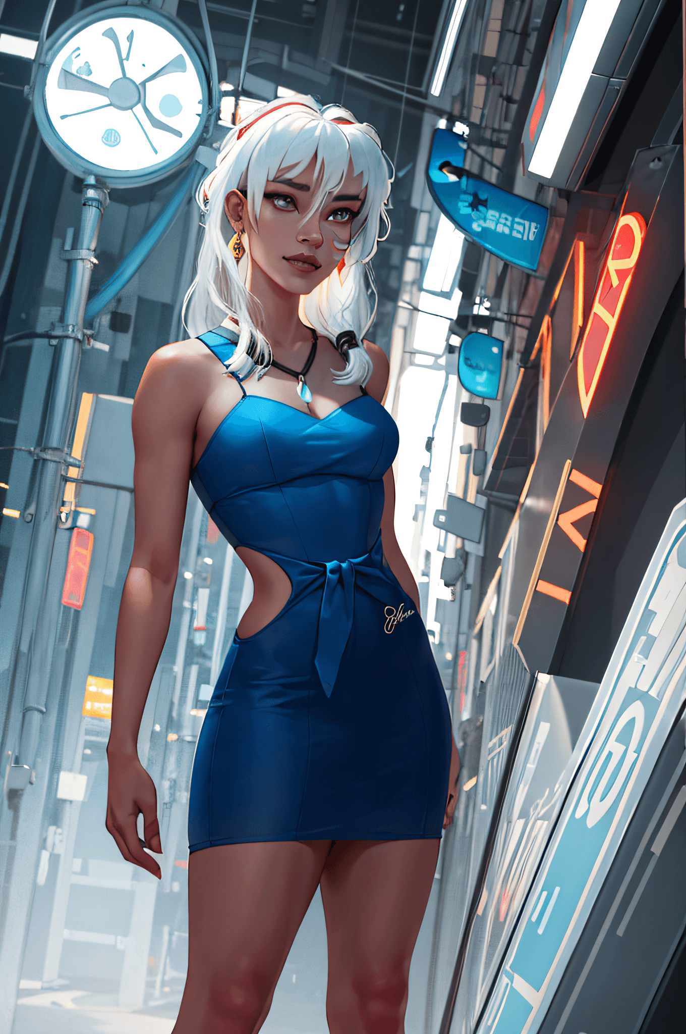 AI generated: ((Best quality)), ((Masterpiece)), ((Realistic)), The person looks sensual and attractive with ecsta...