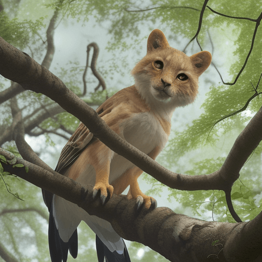 AI generated: Leo the little leaf is introduced, living high up in the branches of a wise old oak tree. Leo enjoys...