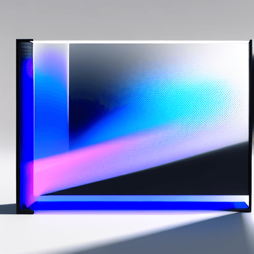 AI generated: An analytics dashboard, gradient translucent glass melt, laser effect, caustics, minimalism, high de...