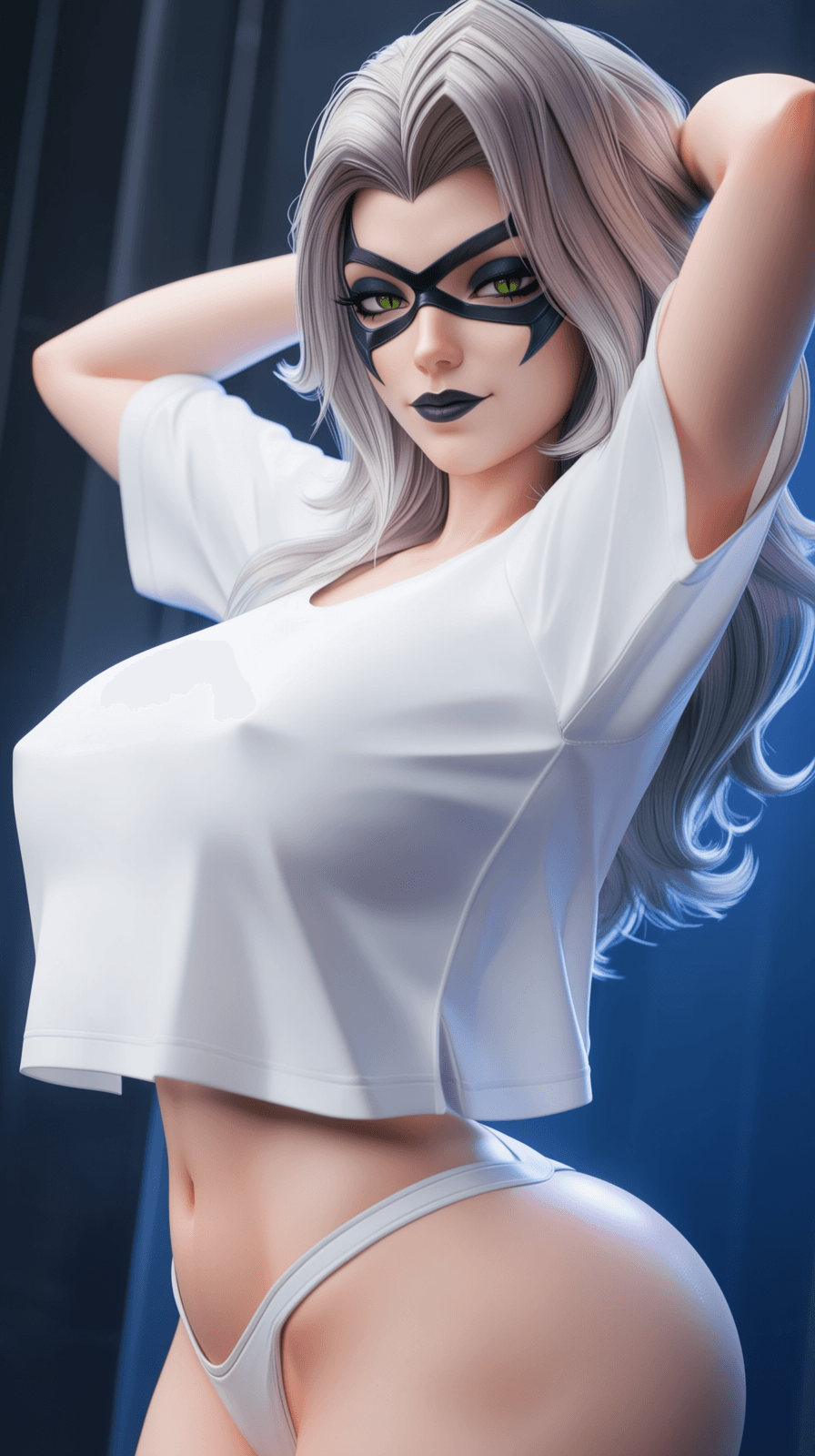 Black Cat (+2 outfits) (Marvel Rivals) [Anima/Illustrious]
