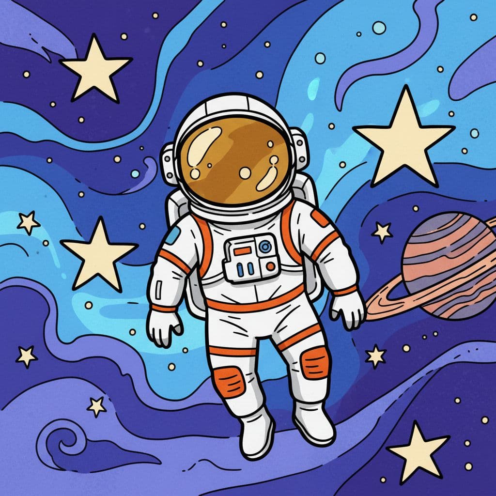 AI generated: use photo 2 as reference image to convert image 1 to cartoon style 