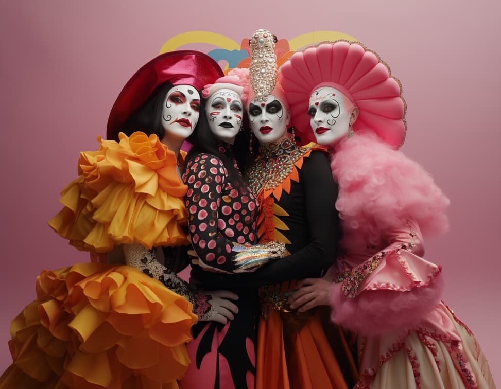 AI generated: Sisters of Perpetual Indulgence