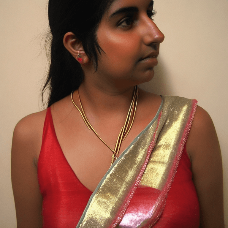 AI generated: indian with a set of beautfil tits

