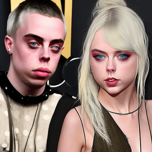 AI generated: billie eilish and taylor swift nude