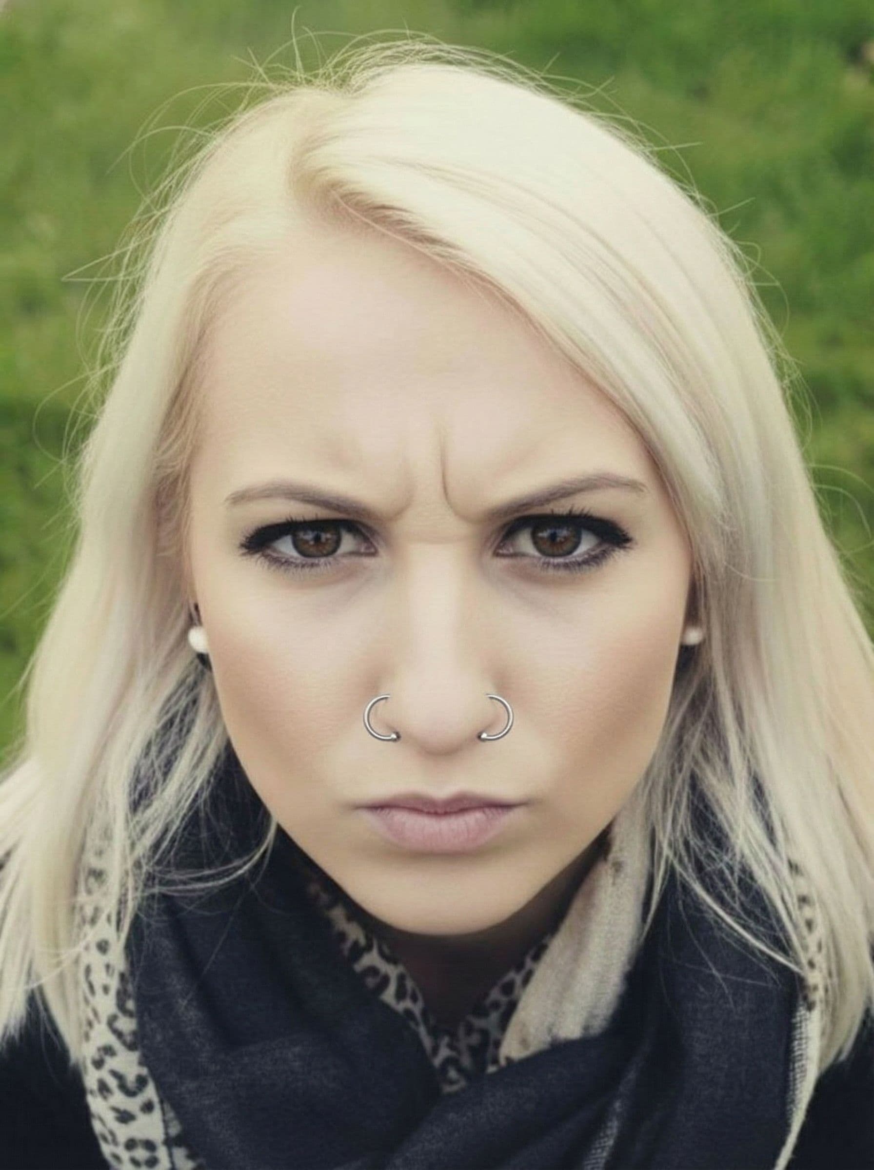 AI generated: Give her a nosehook
