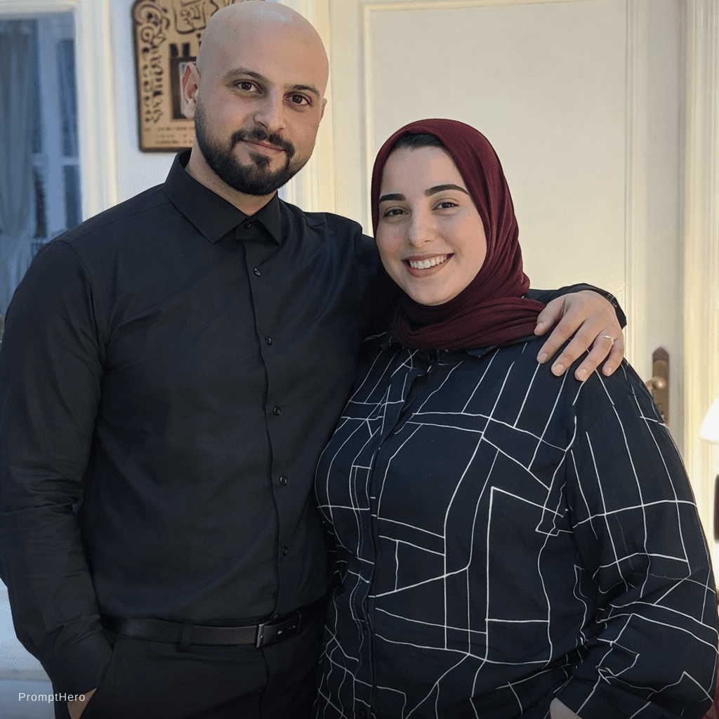 AI generated: couple photo