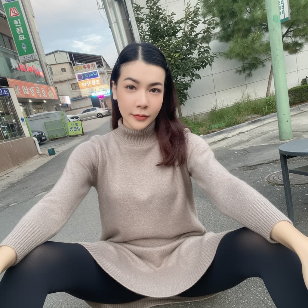 AI generated: Do not change her facial expression or features. Maintain her exact resemblance to the original phot...