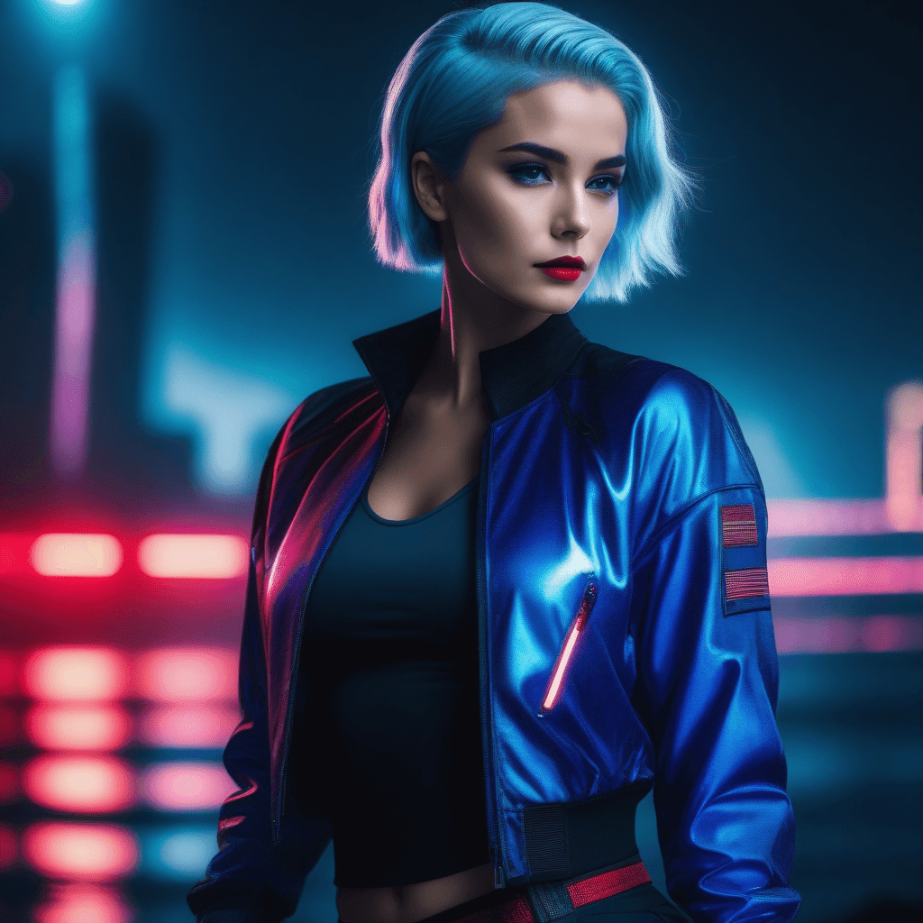 AI generated: face portrait , facing to the camera, cinematic lightning, photorealistic, a girl between grace kell...
