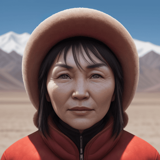 AI generated: the face of kyrgyzstan 4 k
