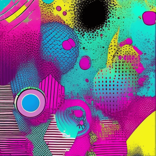 AI generated: ineed a fresh and funky background. Surprise me (same style as the last picture or just copy it with...