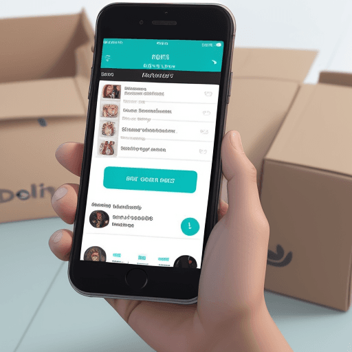 AI generated: "Capture the convenience with Deliva! 🚀 Our on-demand delivery system app is revolutionizing the wa...