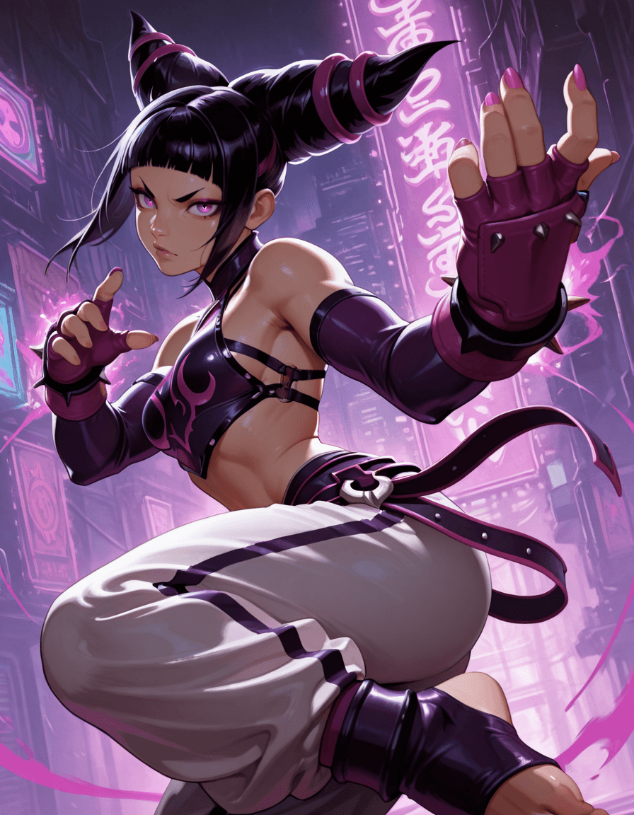 Juri Han: 4 Outfits (illustrious PonyXL)