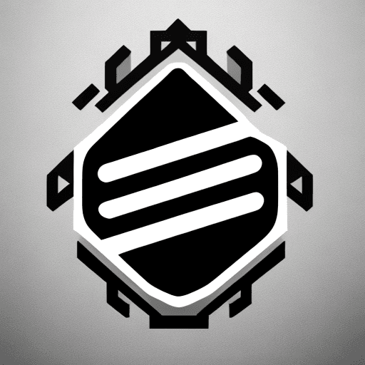 AI generated: minimal logo design for gaming youtube channel with sword, vector, high quality