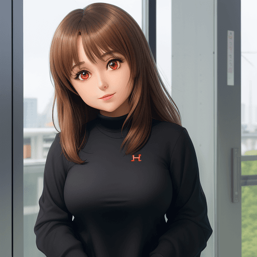 AI generated: Nishizumi_Shiho