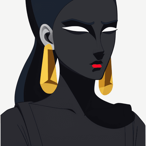 AI generated: vector character illustration, in the style of minimalist detail, forms, rick owens, matt bors, clos...