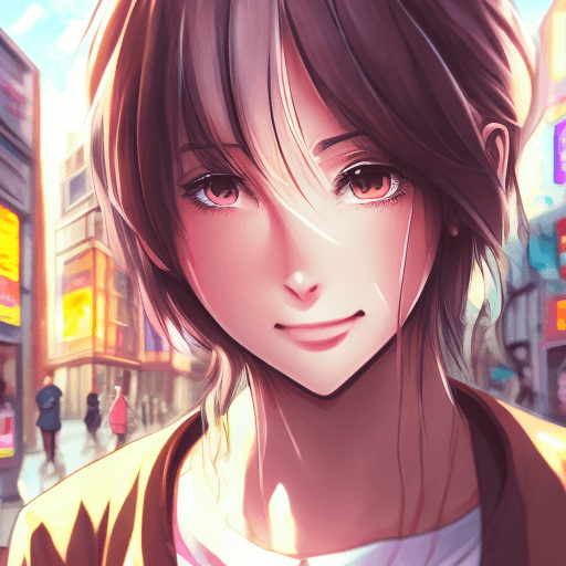 AI generated: (best-quality:0. 8), (best-quality:0. 8), perfect anime illustration, extreme closeup portrait of a ...