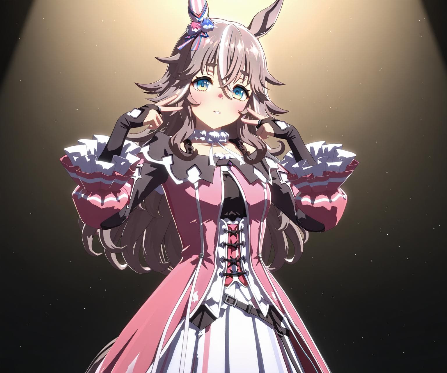 Wonder Acute (Umamusume) in game style 3D ILL-v2