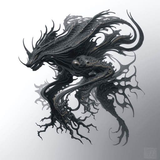 AI generated: new creature, impossible design, new design, original design, creative design, innovative design, in...