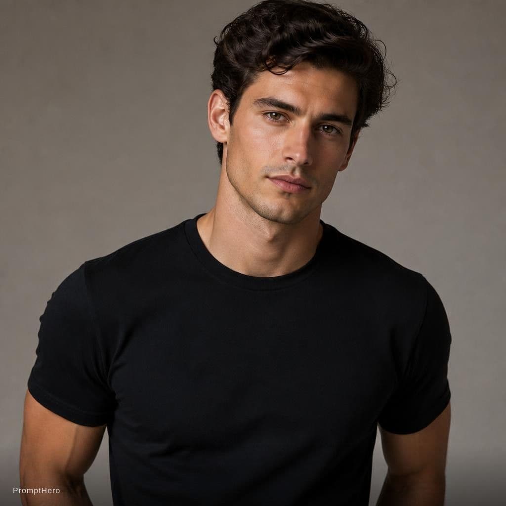 AI generated: Man model