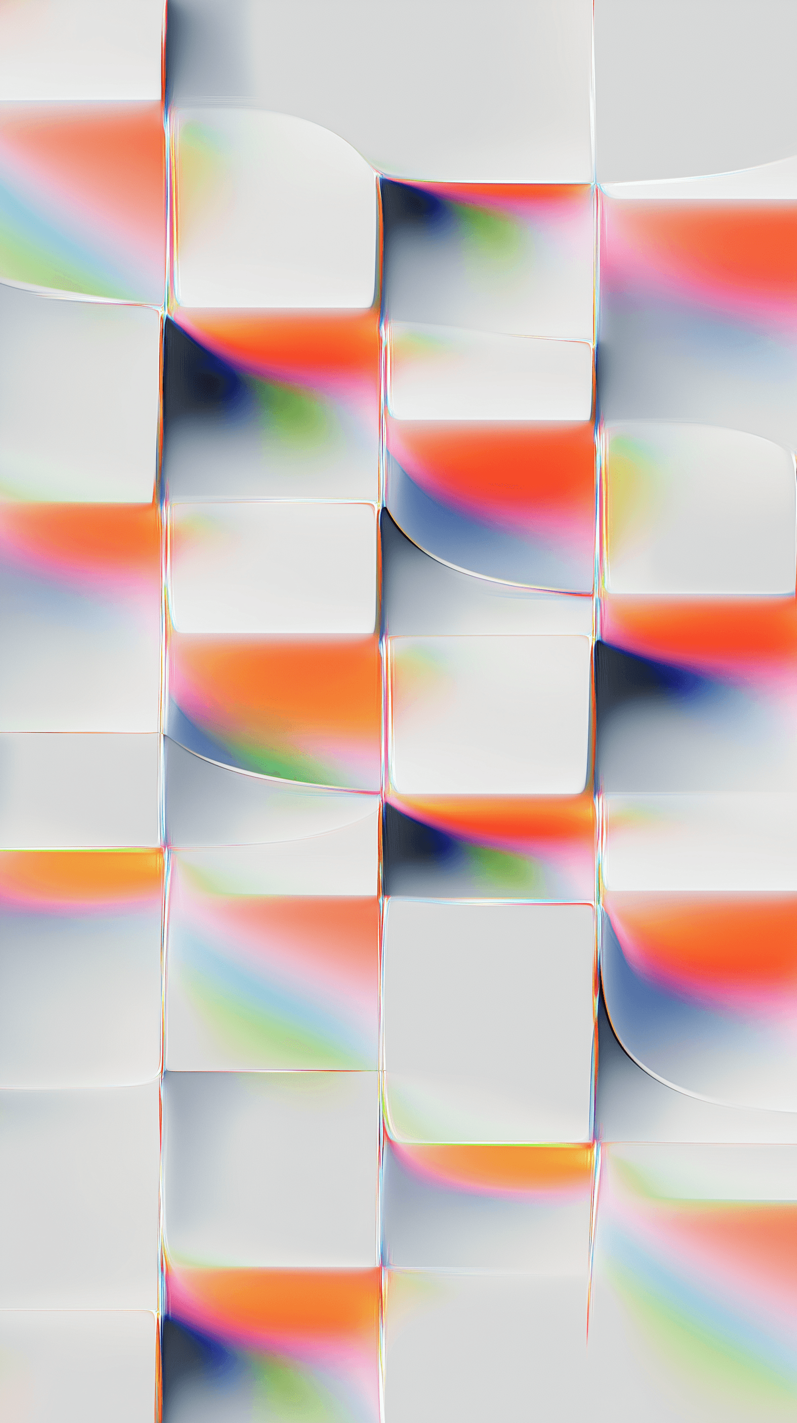 AI generated: artistic, glassmorphism, abstract, geometry, randomly color palette, glass texture --ar 9:16 --raw -...