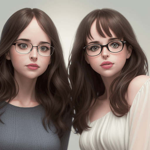 AI generated: a realistic photo of a [very pretty 30 year old woman], with [long, wavy, dark hair], looks like [Da...