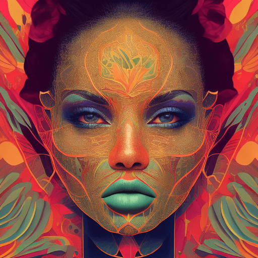 AI generated:     visually captivating album cover design high quality, relax — style raw