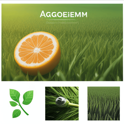 AI generated: create a image of agrotecnology