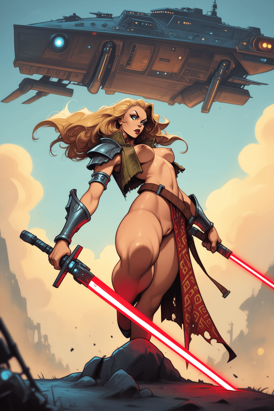 Lorna - Alfonso Azpiri (Anima Illustrious NoobAI-vPred PonyXL & SD1.5)