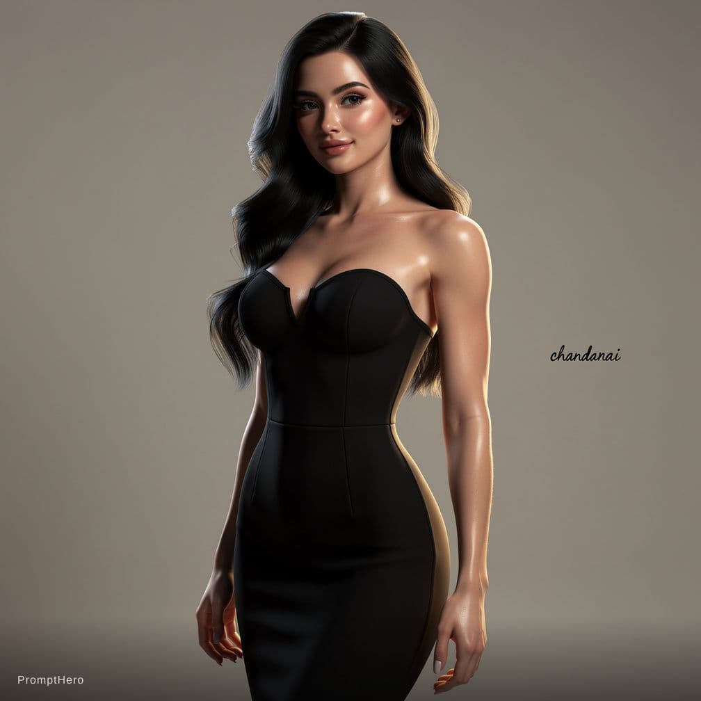 AI generated: realistic 4D illustration, photo, 3d render, typhography, 1girl, beautiful, no clohtes, nude, naked,...