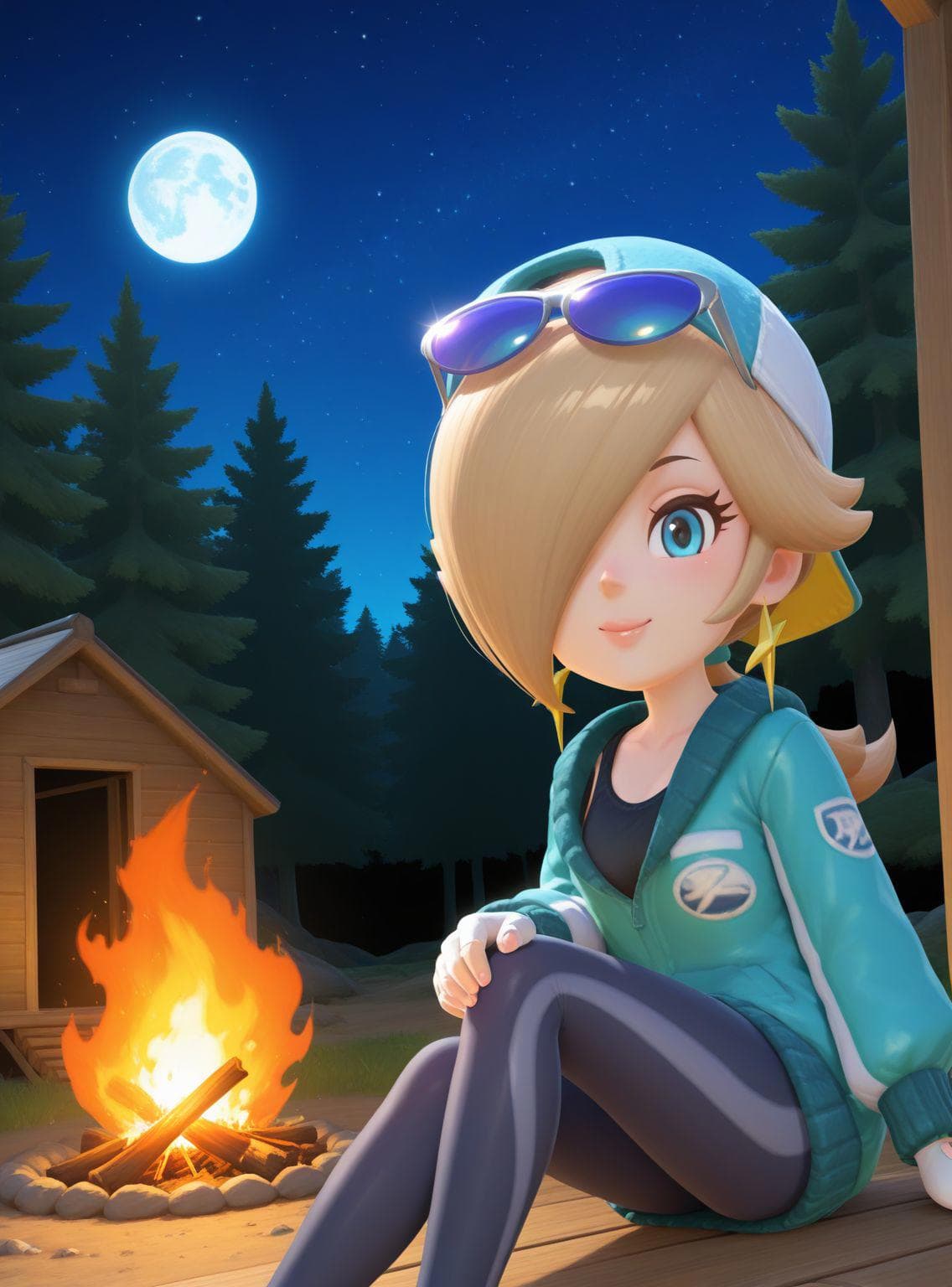 Princess Rosalina (Touring Outfit) - Mario Kart world