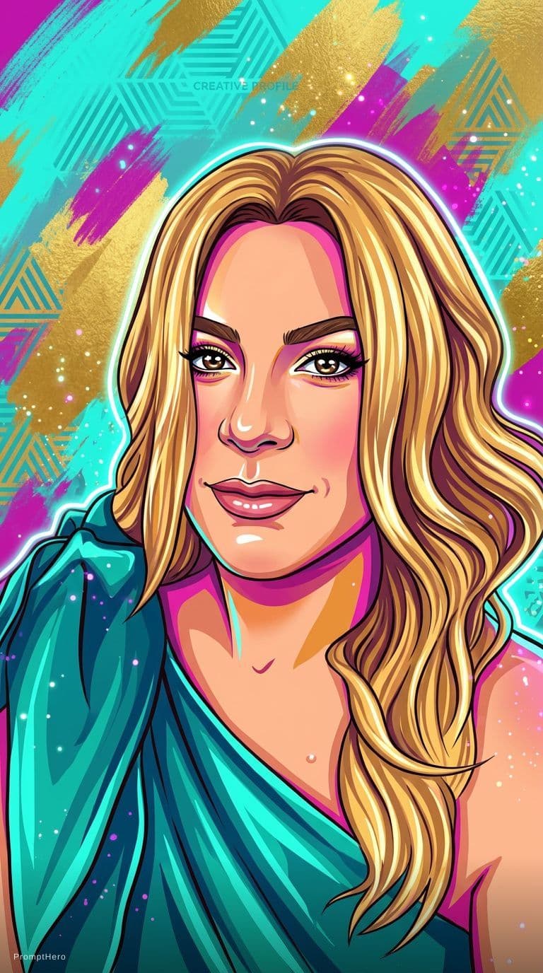 AI generated: Create something creative for social media profile picture
