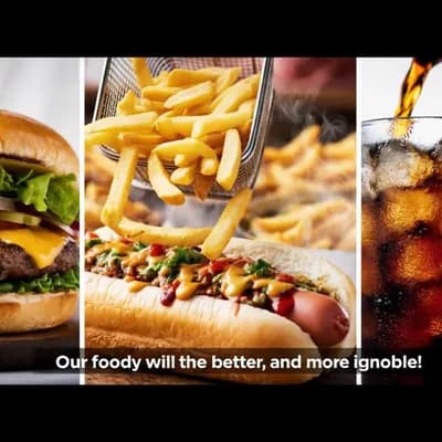 AI generated video: Create a dynamic and engaging promotional video for 'El Tridente,' a fast-food restaurant. The video...