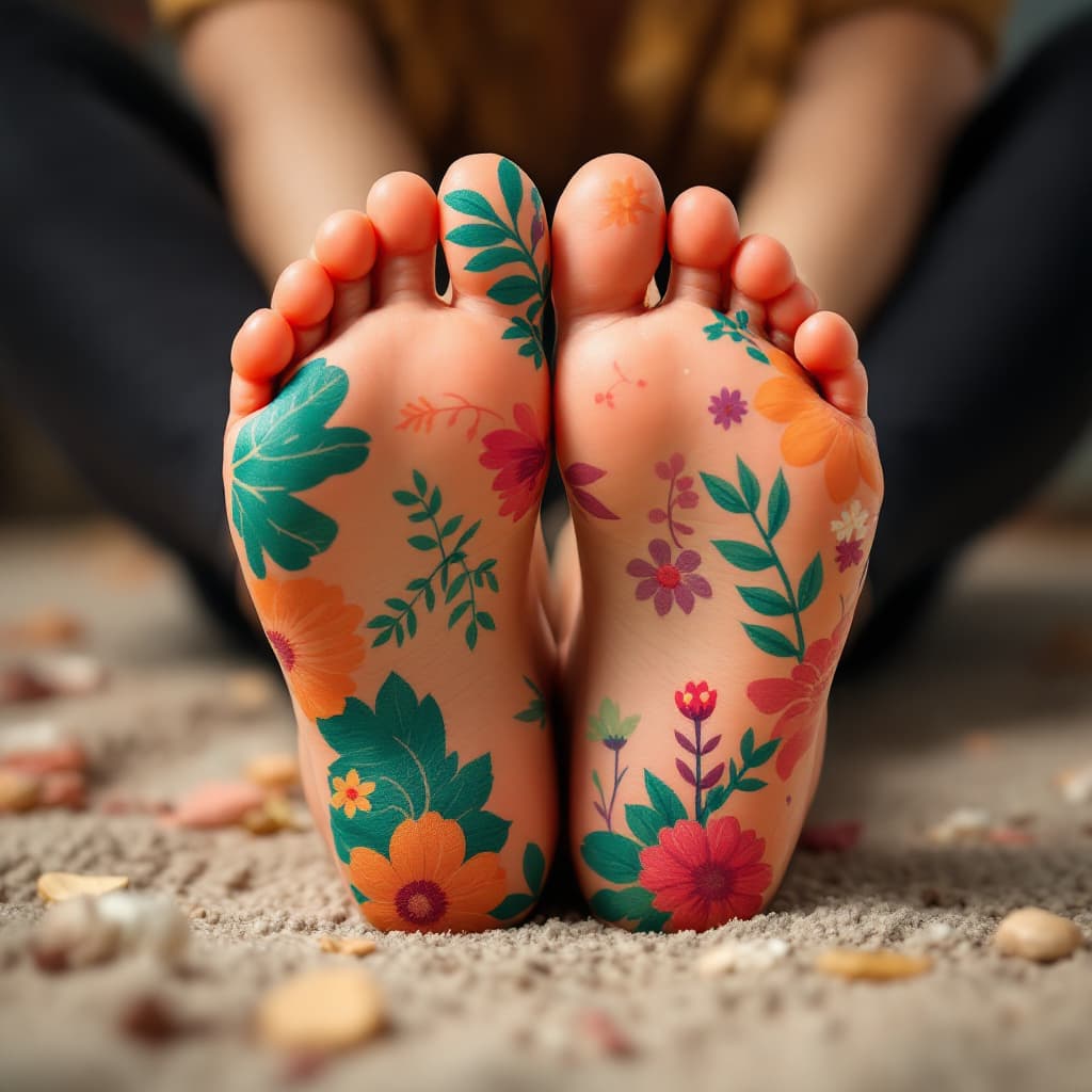 AI generated: Soles in the pose
