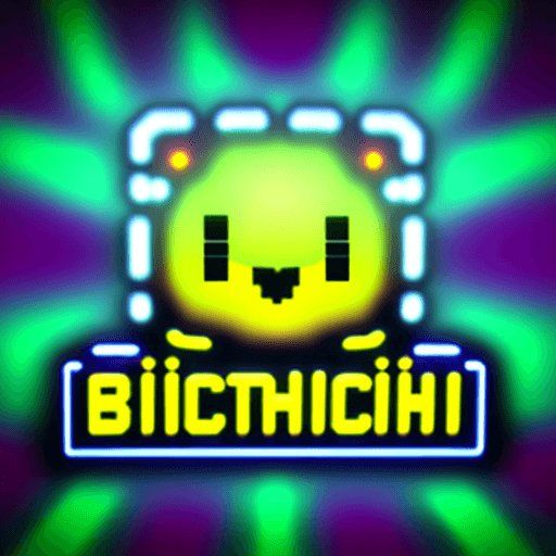 AI generated: BIGCHICHI TWITCH LOGO, COOL LOGO, TWITCH STREAMER, 8k, NEON LIGHTS, MANY GAMES BACKGROUND GAUSSIAN B...