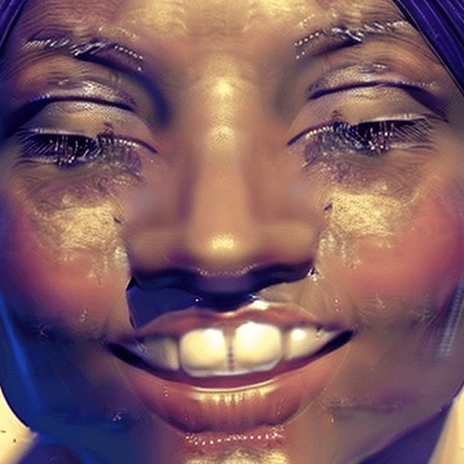 AI generated: hot wet skin, many details, photo filters, amazing look, cool looking, looking up and smiling, sun r...
