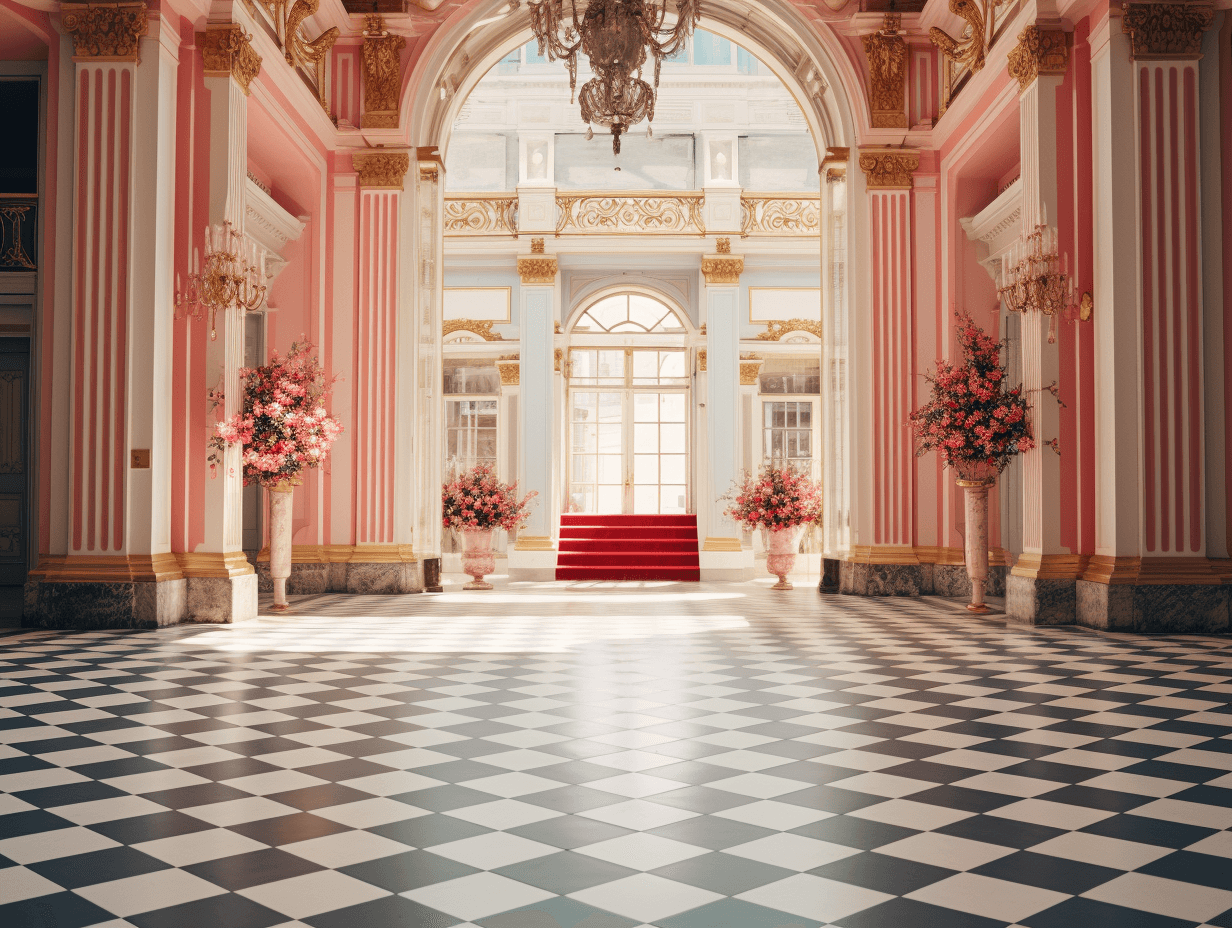 AI generated: disposable photography of UK palace, dreamy mood, --ar 3:4