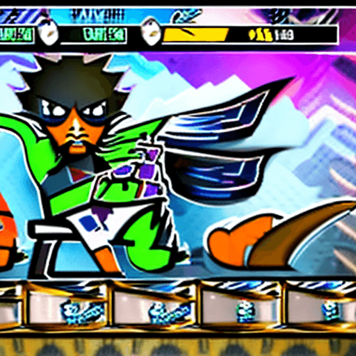 AI generated: Create an image of zayaan and Ishaq hitting Diamond in Brawlhalla Ranked 2v2s after years of hard bl...