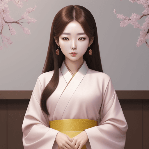AI generated: Beautiful Korean woman, in the style of Asian beauty standards, Kdrama --ar 1:2 --stylize 750 --v 6