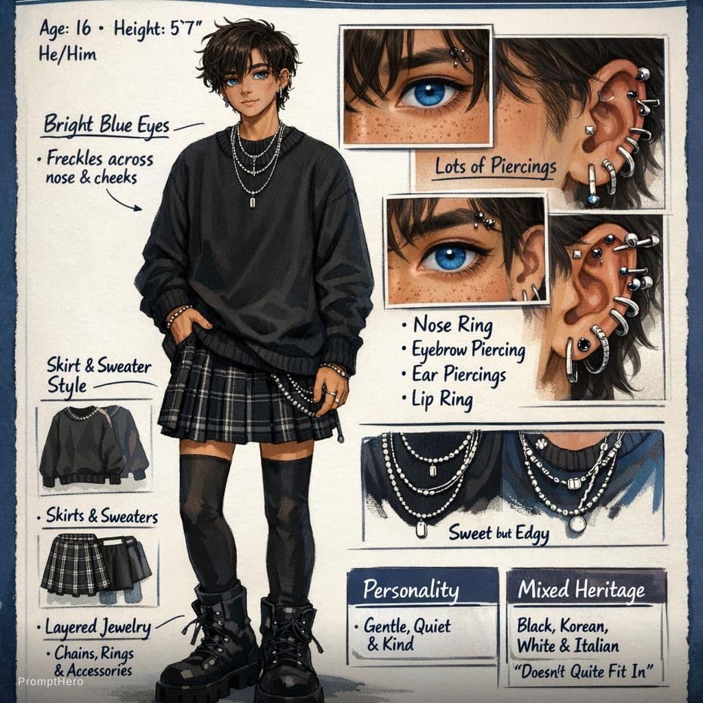 AI generated: ✦ CHARACTER SHEET: MAX (UPDATED) ✦
🧍 Basic Info
Full Name: Max (you can expand later if you want so...