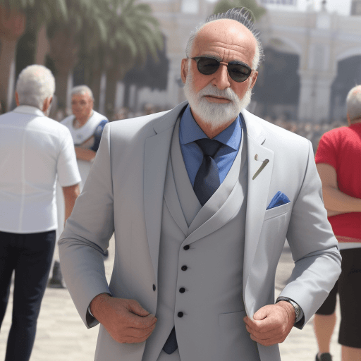 AI generated: Vestimenta de hombre en la Edad Media, concretamente en el S.XII en Sevilla