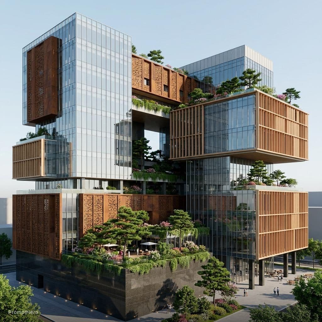 AI generated: A masterpiece of professional architectural photography, showcasing a highly realistic and detailed ...