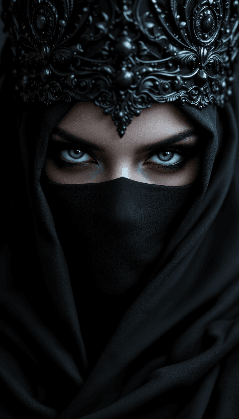 AI generated: "This year everyone is wearing a 'mask' and taupe is the only suitable colour. "((dark atmosphere, d...