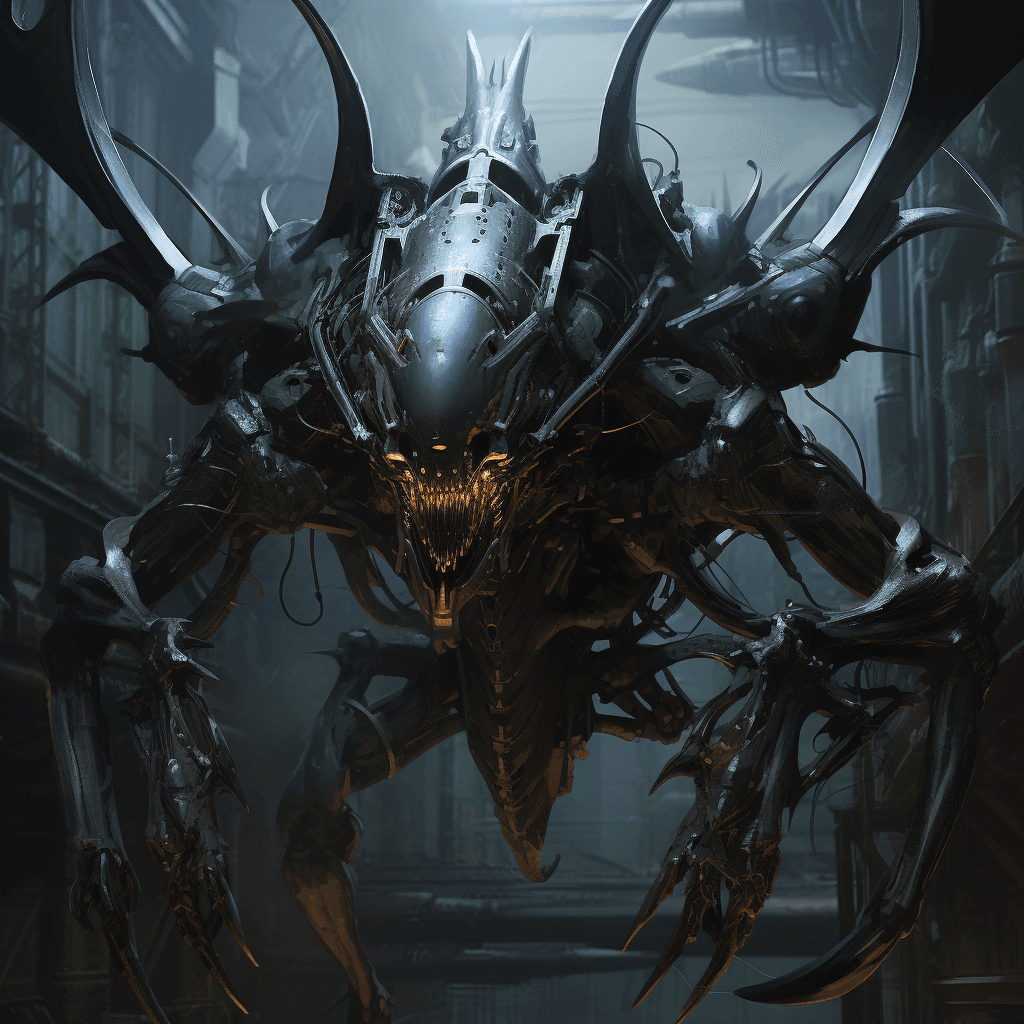AI generated: Alien LV426