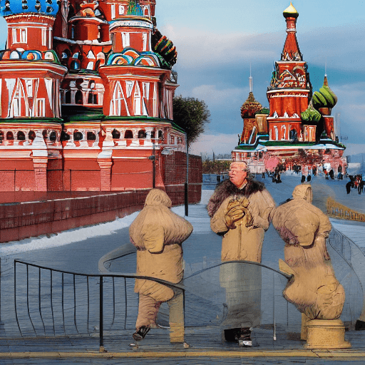 AI generated: Russia 2033

