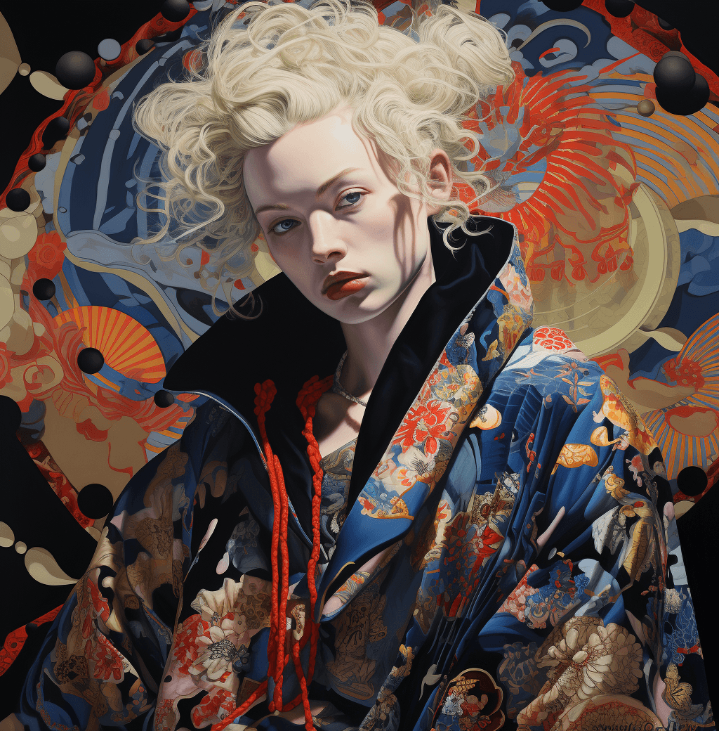 AI generated: 20142014 b art project photography bsc photography d, in the style of sandra chevrier, elaborate kim...