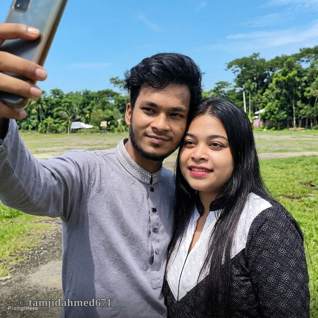 AI generated: Selfie 
