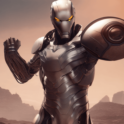 AI generated: cat:1.4 AND men head anthropomorphic humanoid body, marvel movie poster, high detail, hyperrealistic...