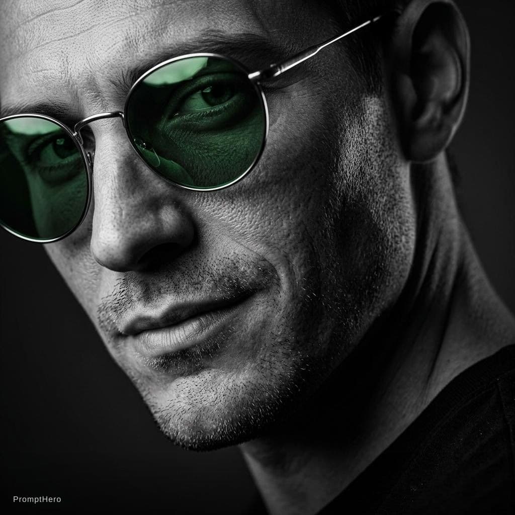 AI generated: {
  "image_request": {
    "prompt": "A photorealistic, ultra-close angled portrait of the provide...