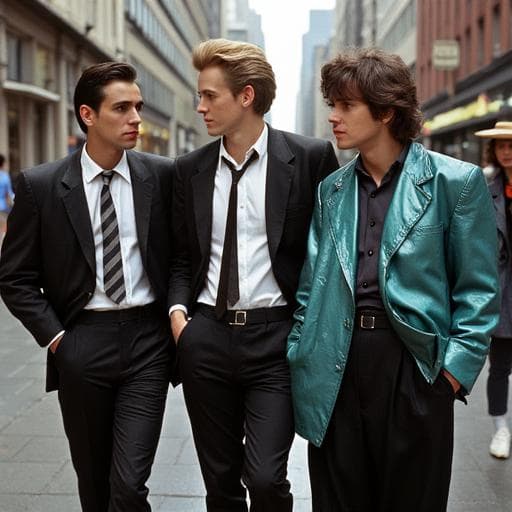 80S NEW WAVE POST PUNK AESTHETICS - Image 5