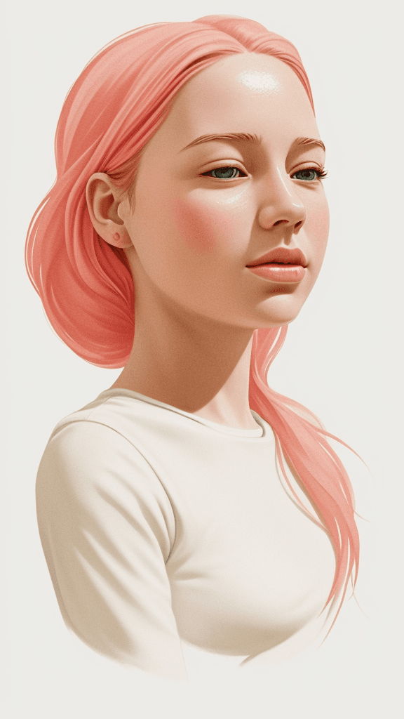 AI generated: (best quality, ultra-detailed, realistic:1. 2) Gemma, clean lines, minimalist artwork, vibrant color...